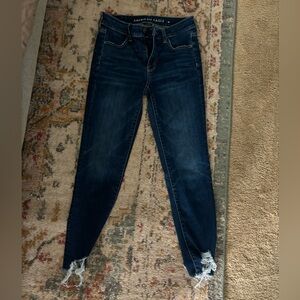 American Eagle Outfitters Hi Rise Crop Jeggings